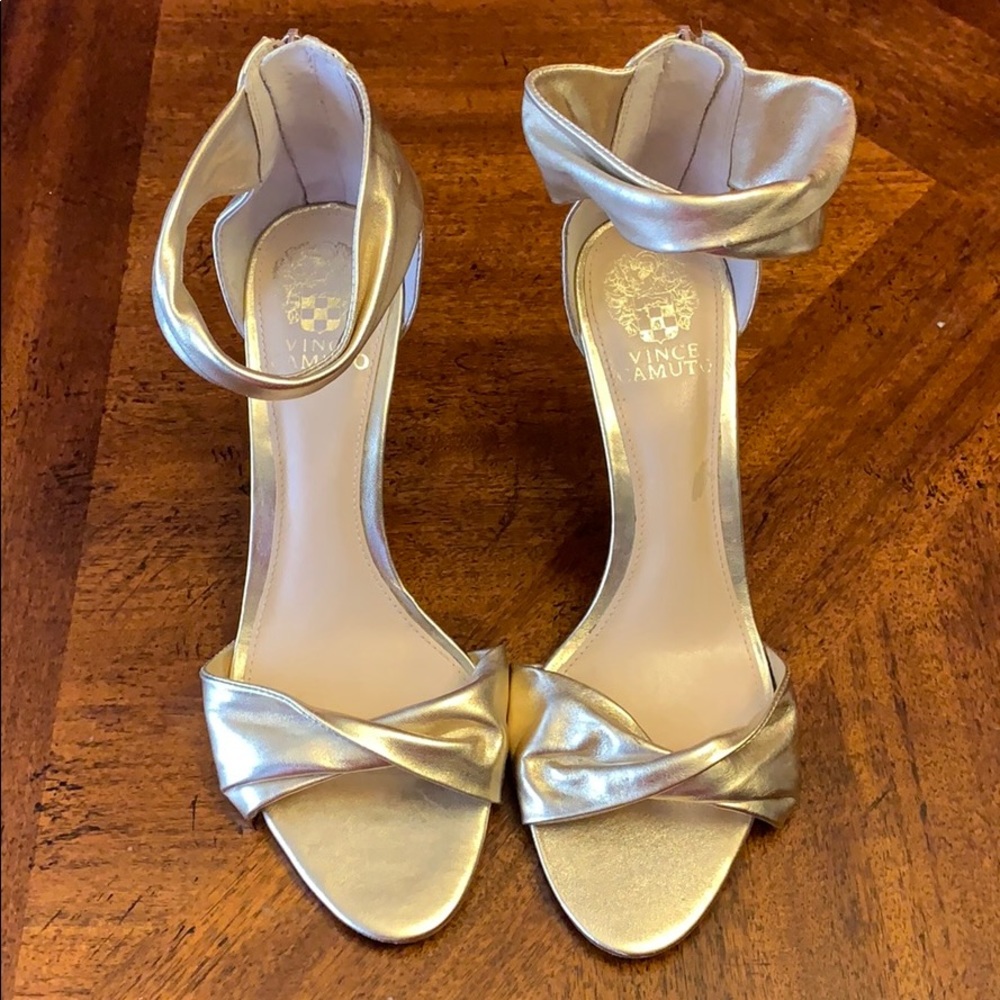 Gold heels